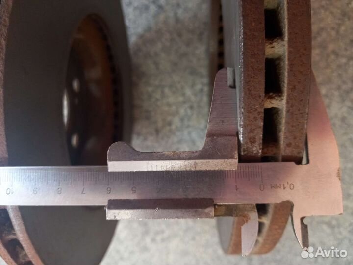 Диски тормозные передние на авенсис 2