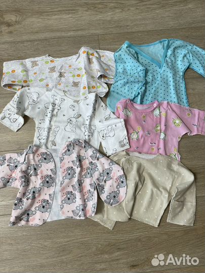 Вещи пакетом на девочку до 3 месяцев