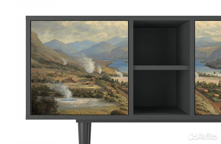 Тв-тумба T5 - Антрацит - View Across the Plains