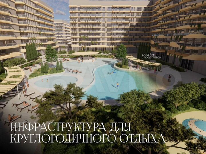 1-к. апартаменты, 31,7 м², 6/9 эт.