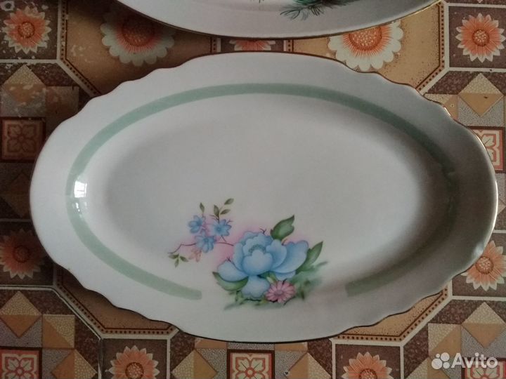 Блюда большие овальные