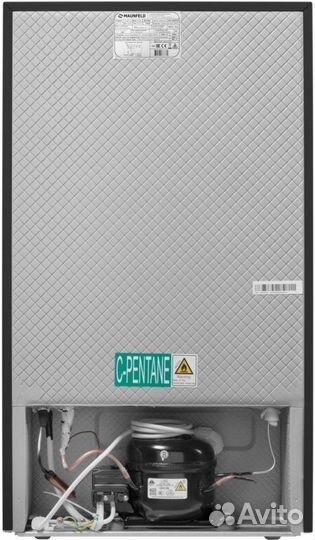 Холодильник Maunfeld MFF83WD 1-нокамерн. дерево/че