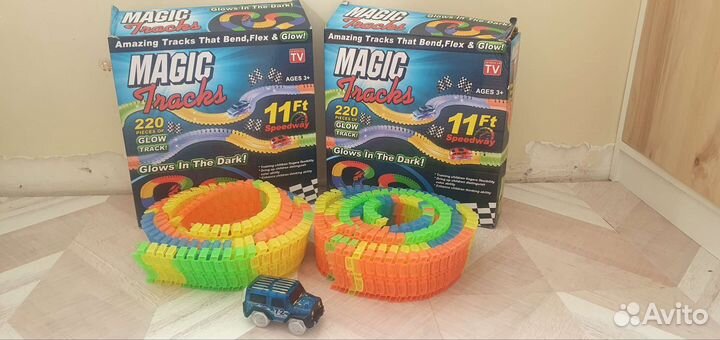 Трасса с машинкой Magic tracks