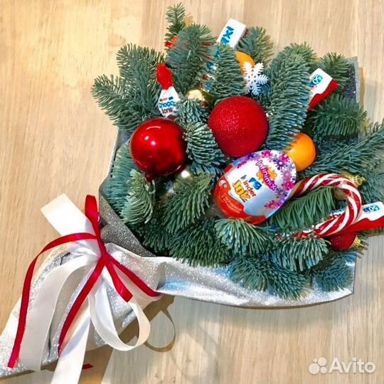 Новогодние букеты