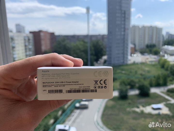 Блок питания apple 20w