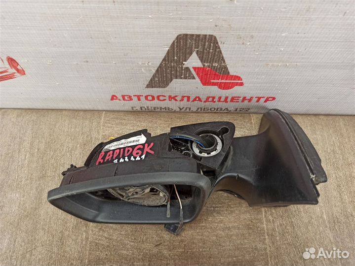 Зеркало левое Skoda Rapid (2012-2020)