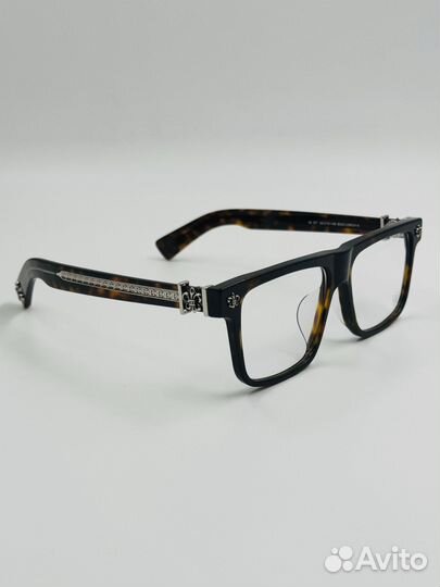 Оправа для очков chrome hearts box lunch Leopard