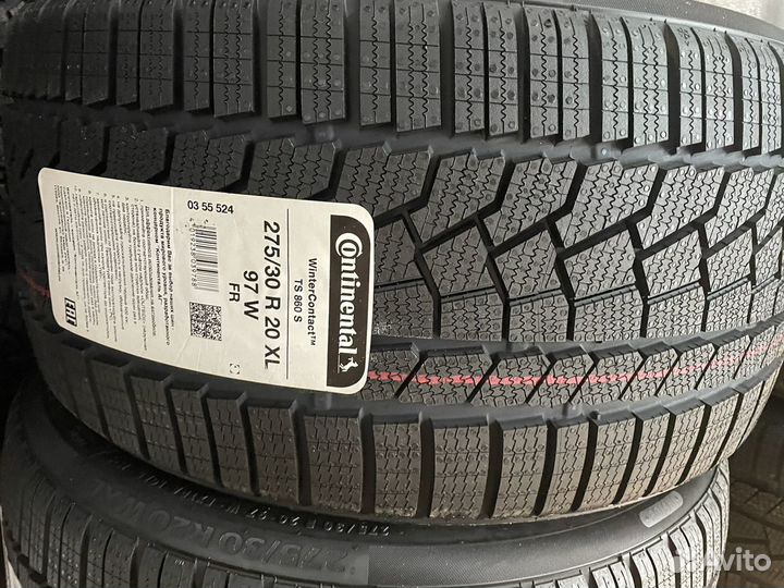 Continental ContiWinterContact TS 860S 245/35 R20 и 275/30 R20 97W