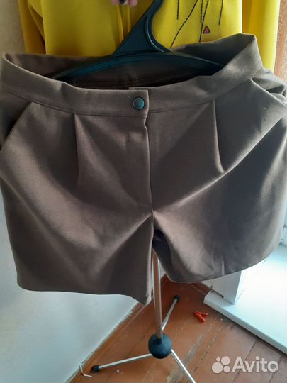 Шорты бермуды женские шерсть