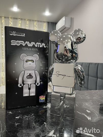 Мишка bearbrick sorayama x-large