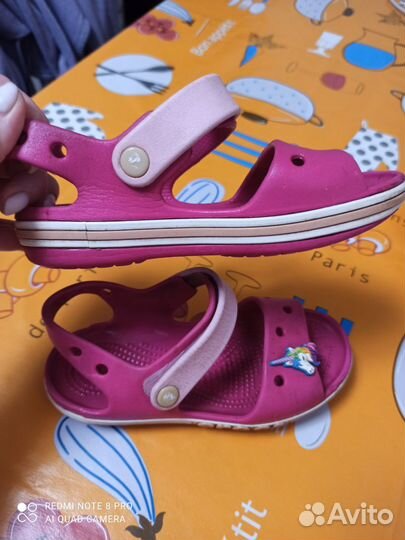 Crocs Босоножки для девочки 29 размер