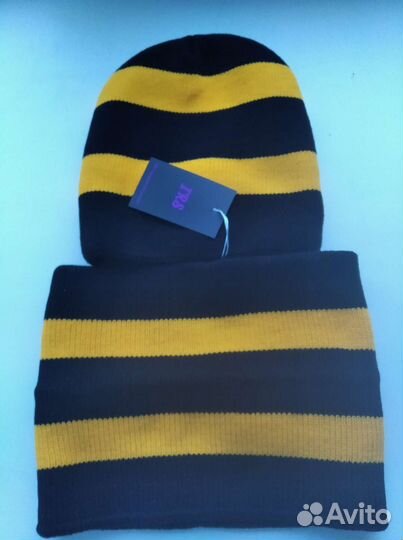 Шапка и снуд для мальчика от 4до14