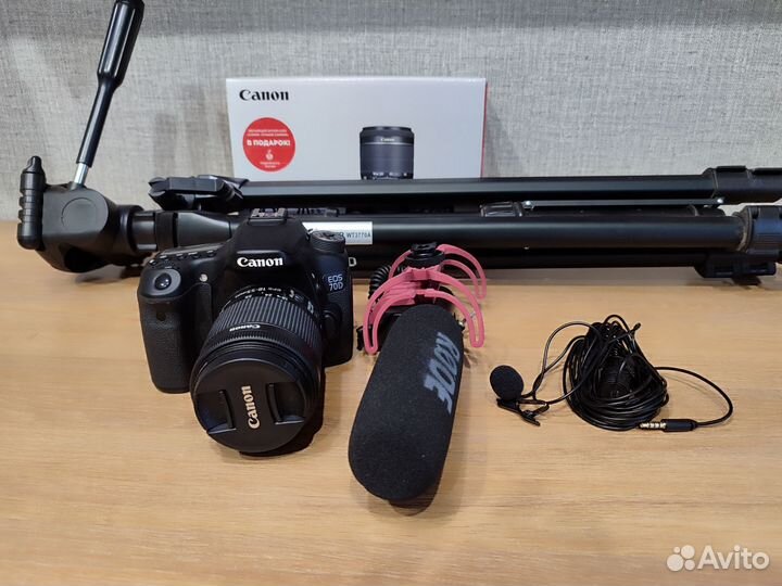Фотоаппарат canon eos 70d