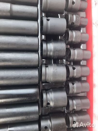 Набор ударных головок 1/2 35 предметов