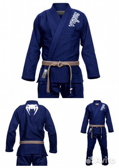 Ги Venum Contender 2.0 BJJ GI тёмно-синее A4