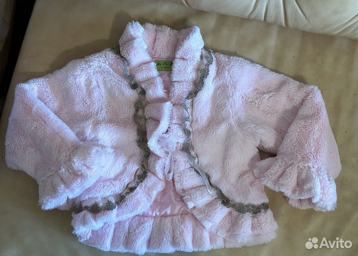 Болеро меховое 110-116