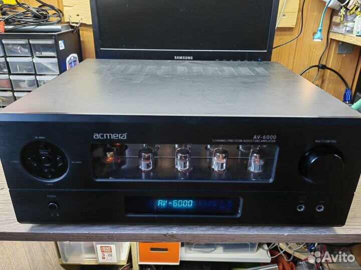 Ресивер Acmera av-6000 неисправный