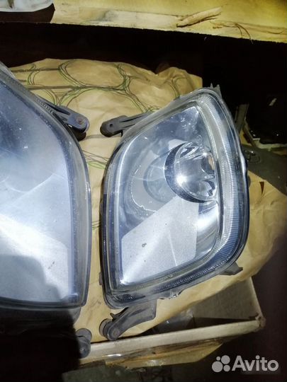 Туманки правая левая Porsche Cayenne 2003