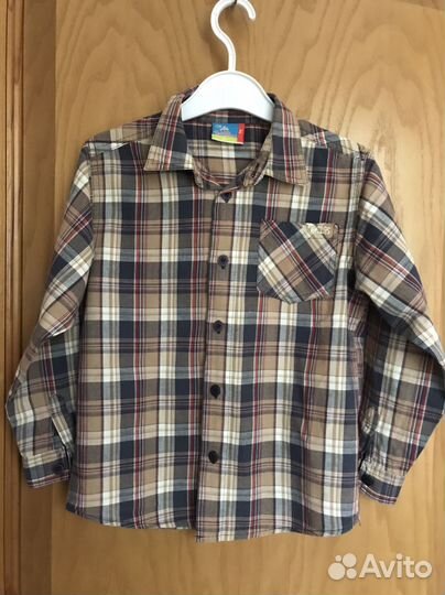 Рубашка на мальчика 122