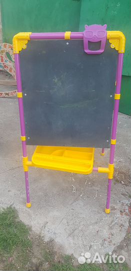 Мольберт детский двухсторонний