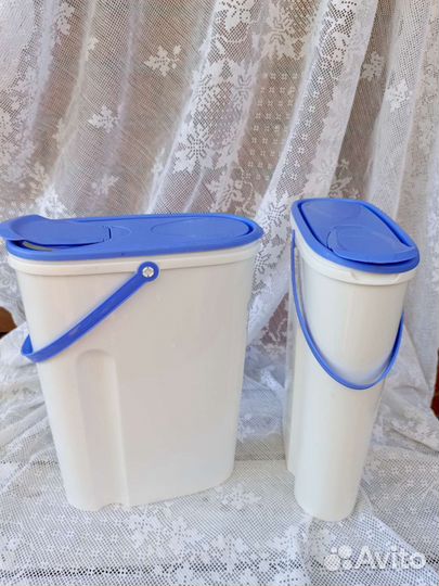 Пластиковый контейнер для стирального порошка бу