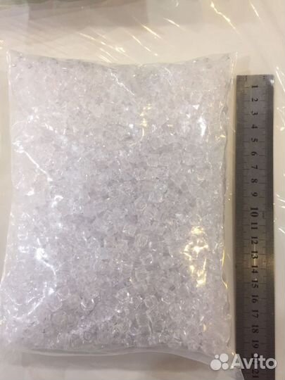 Акриловые бусины 500гр