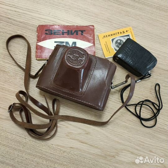 Фотоаппарат зенит 3М и фотоэкспонометр ленинград 4