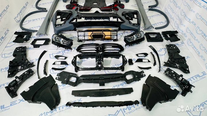 Обвес BMW G05 в F95 LCI оптика бюджет