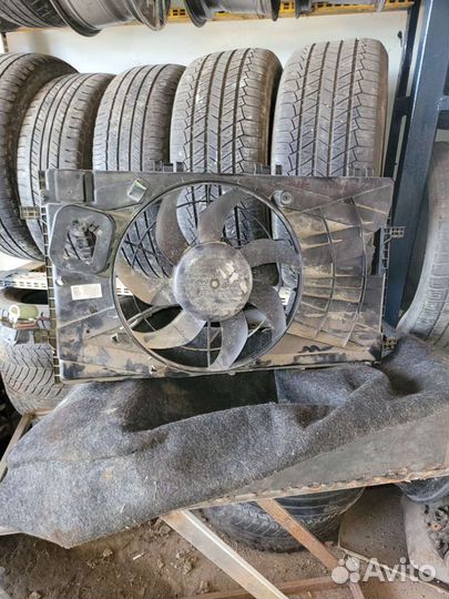 Вентилятор охлаждения на Шевроле Малибу
