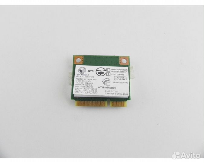 Плата Wi-Fi, модуль Wi-Fi ноутбука Lenovo