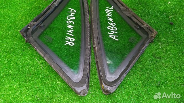 Стекло собачника Audi A4 B6 BDV