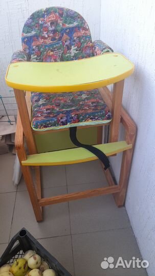 Стульчик для кормления трансформер