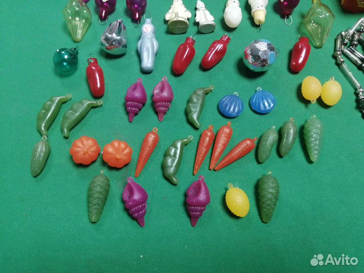 Елочные игрушки СССР набор малютка