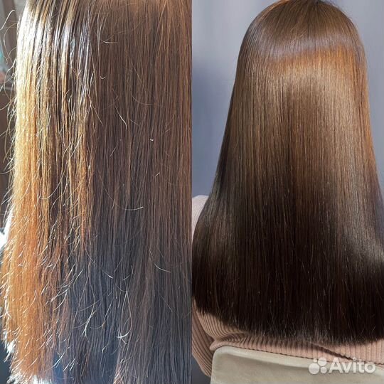 Кератиновое выпрямление ботокс