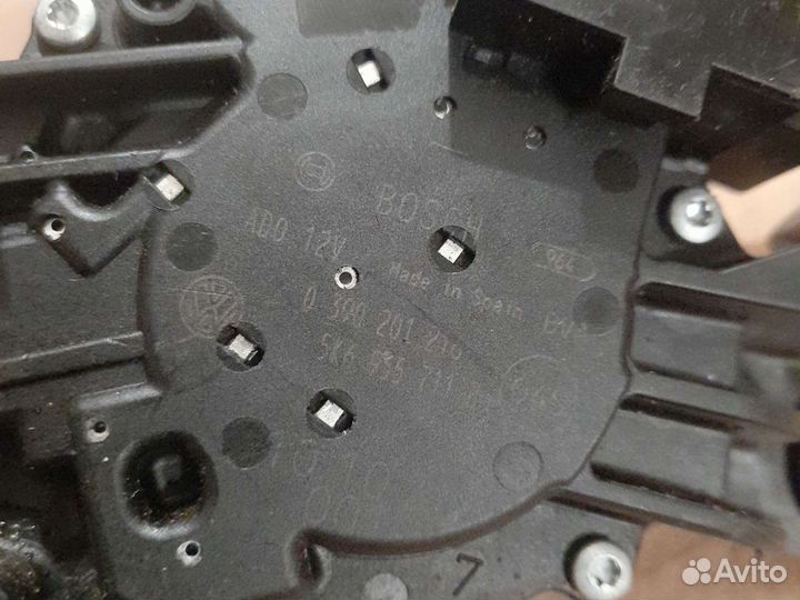 Моторчик заднего дворника фольксваген поло хетчбек