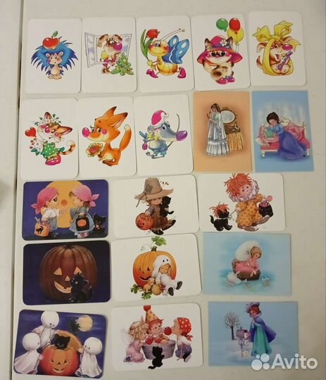 Карманные календари. Рисунки, открытки #2