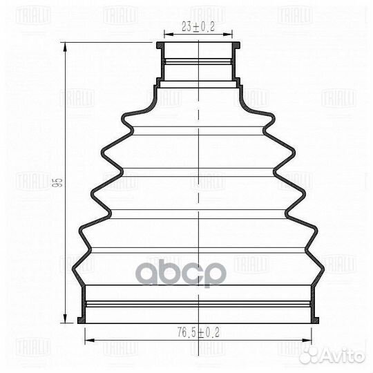 Пыльник шруса hyundai creta (16) 1.6i (наруж