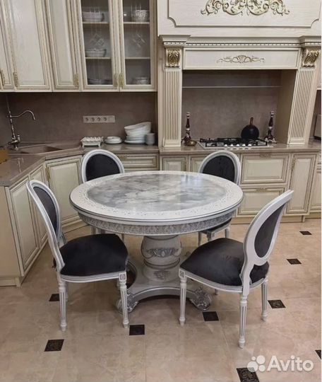 Кухонный стол стулья обеденная группа