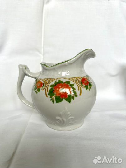 Сервиз чайный СССР на 6 персон+молочник отдельно