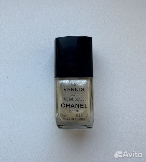 Chanel лак для ногтей 43 metal glace