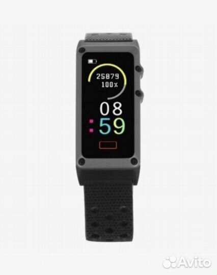 Умный фитнес браслет digma Force A8, черный новый
