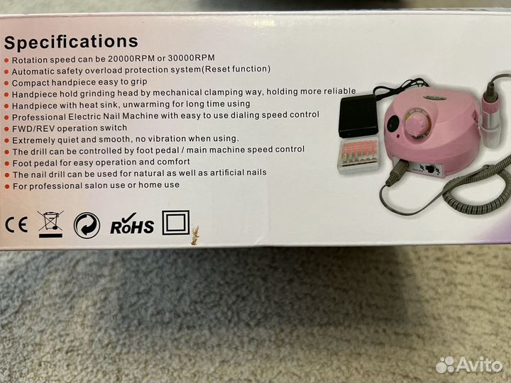 Аппарат для маникюра Nail drill