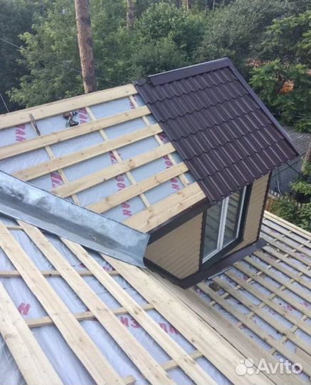 Крыша кровельные работы