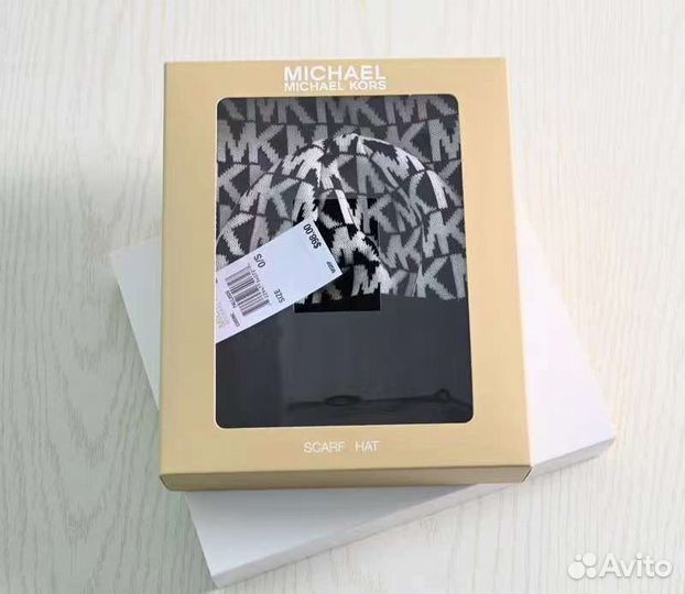 Комплект шапка+шарф Michael Kors (оригинал)
