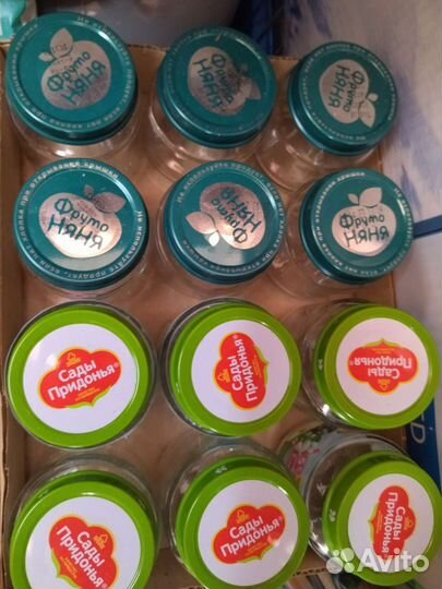 Баночки из под детского питания