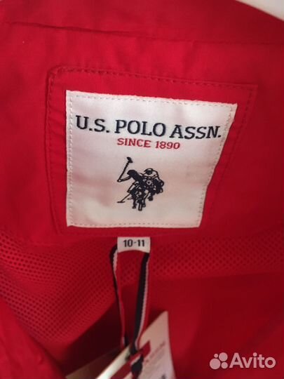 Ветровка новая р 140-146 us polo assn