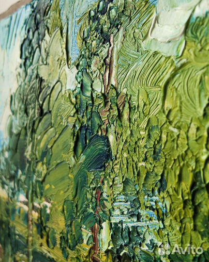 Картина маслом пейзаж