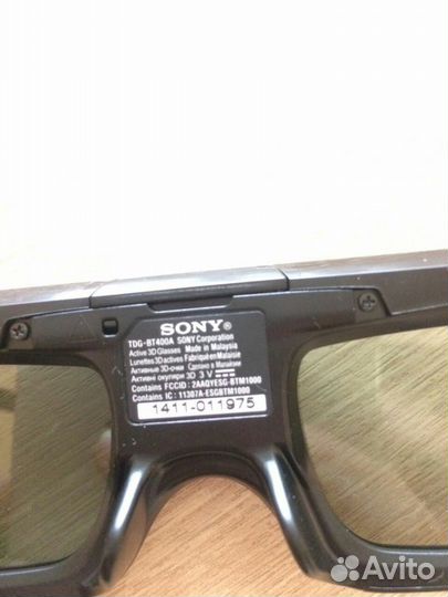 3D очки sony TDG-BT400A