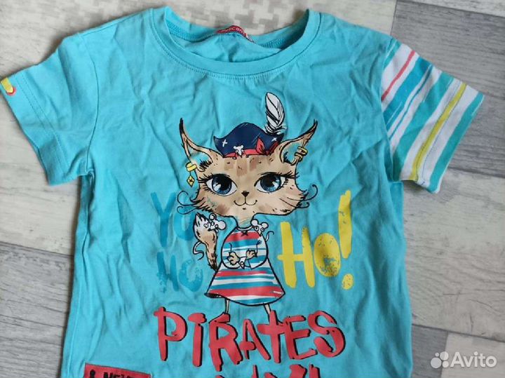Футболка детская для девочки 104-116