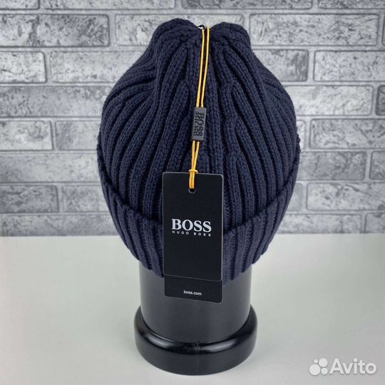 Шапка hugo boss premium